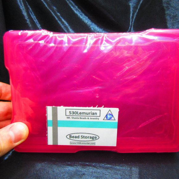 Pink Plastic Storage Case - Picture 1 of 5